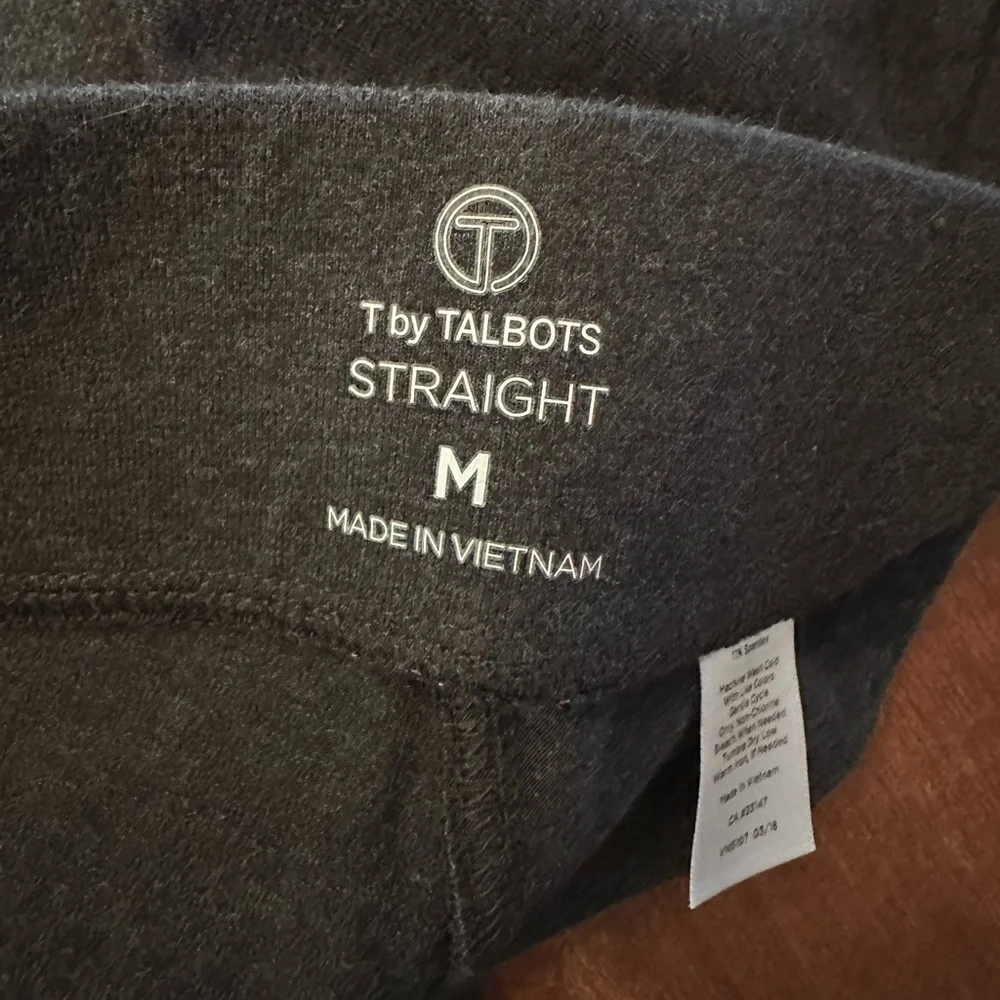 EUC Talbots Gray Leggings Comfortable Casual Wear